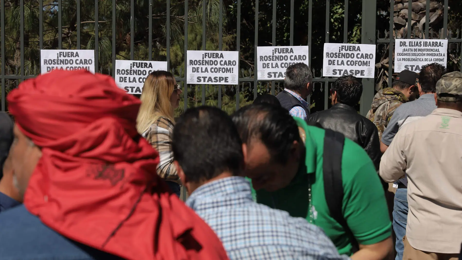 Manifestación Staspe 2